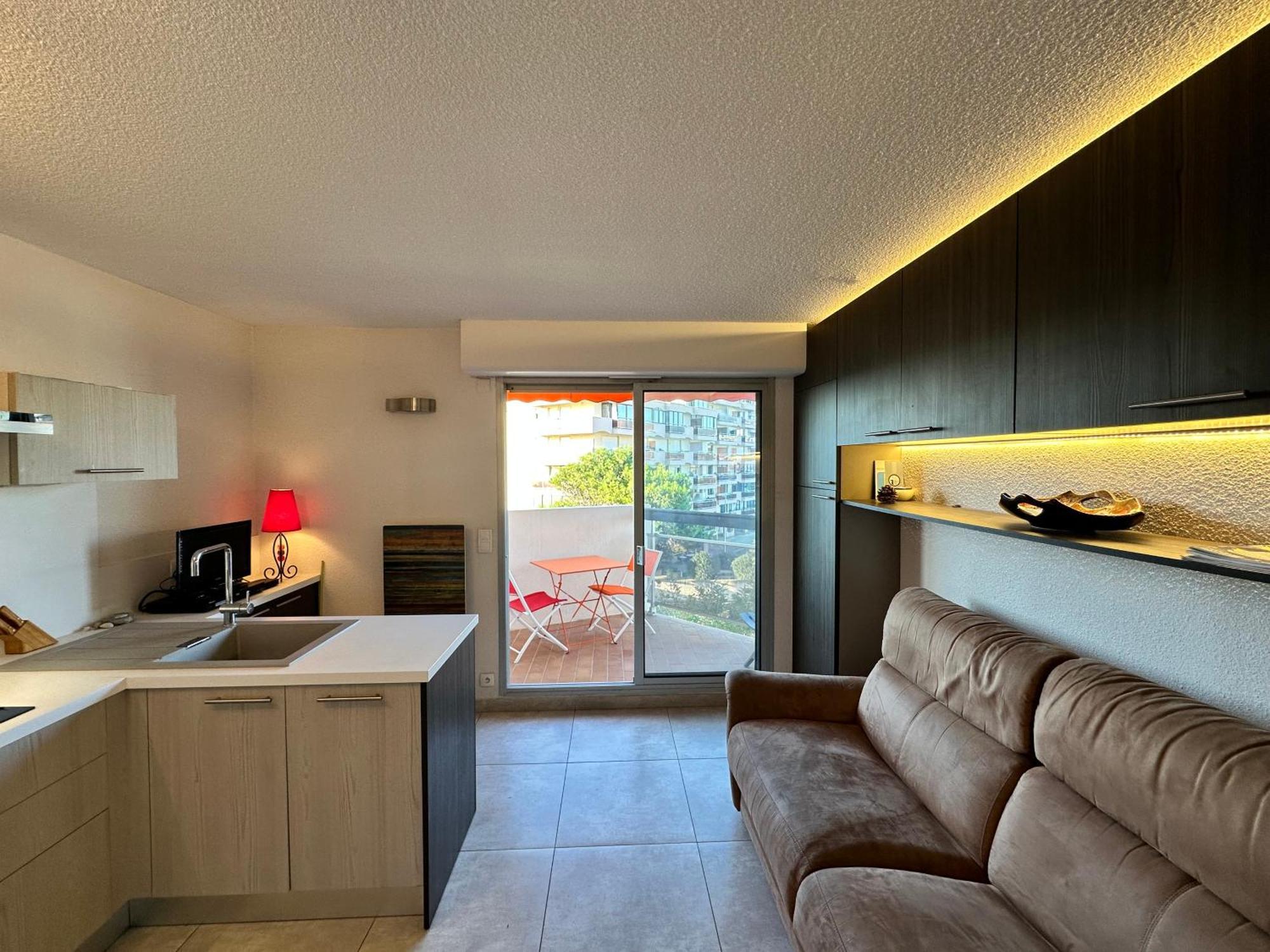 Appartement Studio Vue Sur La Marina カネ エクステリア 写真